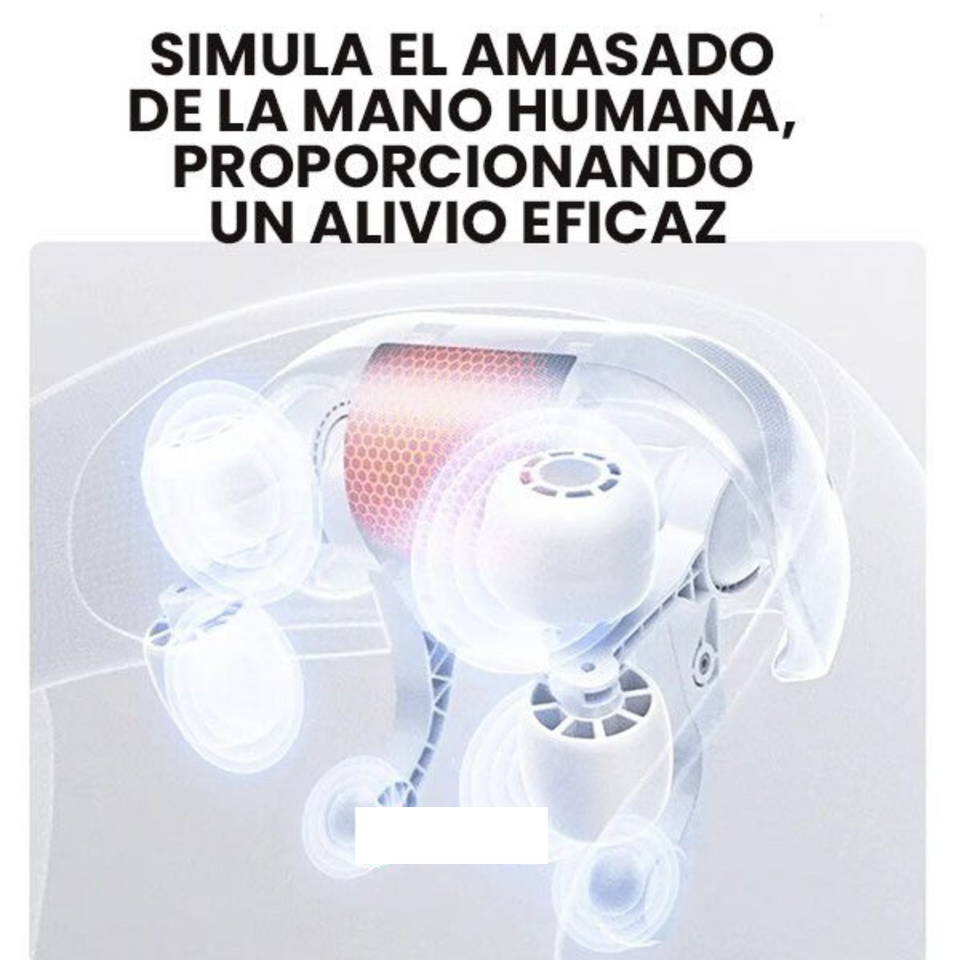 MASAJEADOR DE ESPALDA, CUELLO Y HOMBROS RELAXCOMFORT ™💆