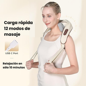 MASAJEADOR DE ESPALDA, CUELLO Y HOMBROS RELAXCOMFORT ™💆