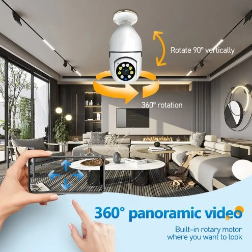 Cámara PRO 360º Con Visión Nocturna HD